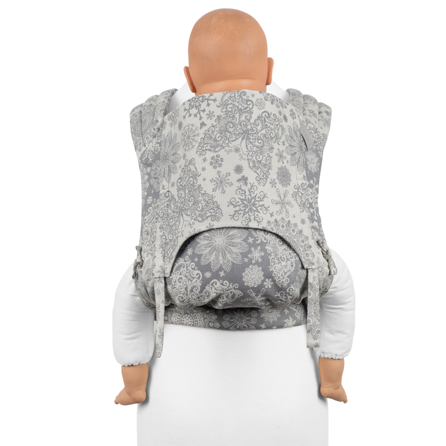 Fly Tai - Mei Tai Baby Carrier - Iced Butterfly - smoke