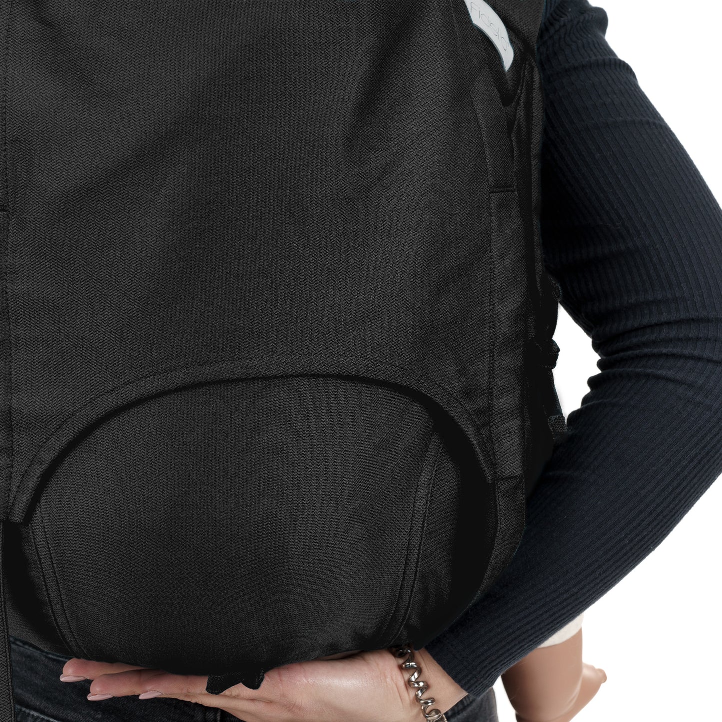 FlyClick - Half-Buckle Tragehilfe - Chevron - schwarz
