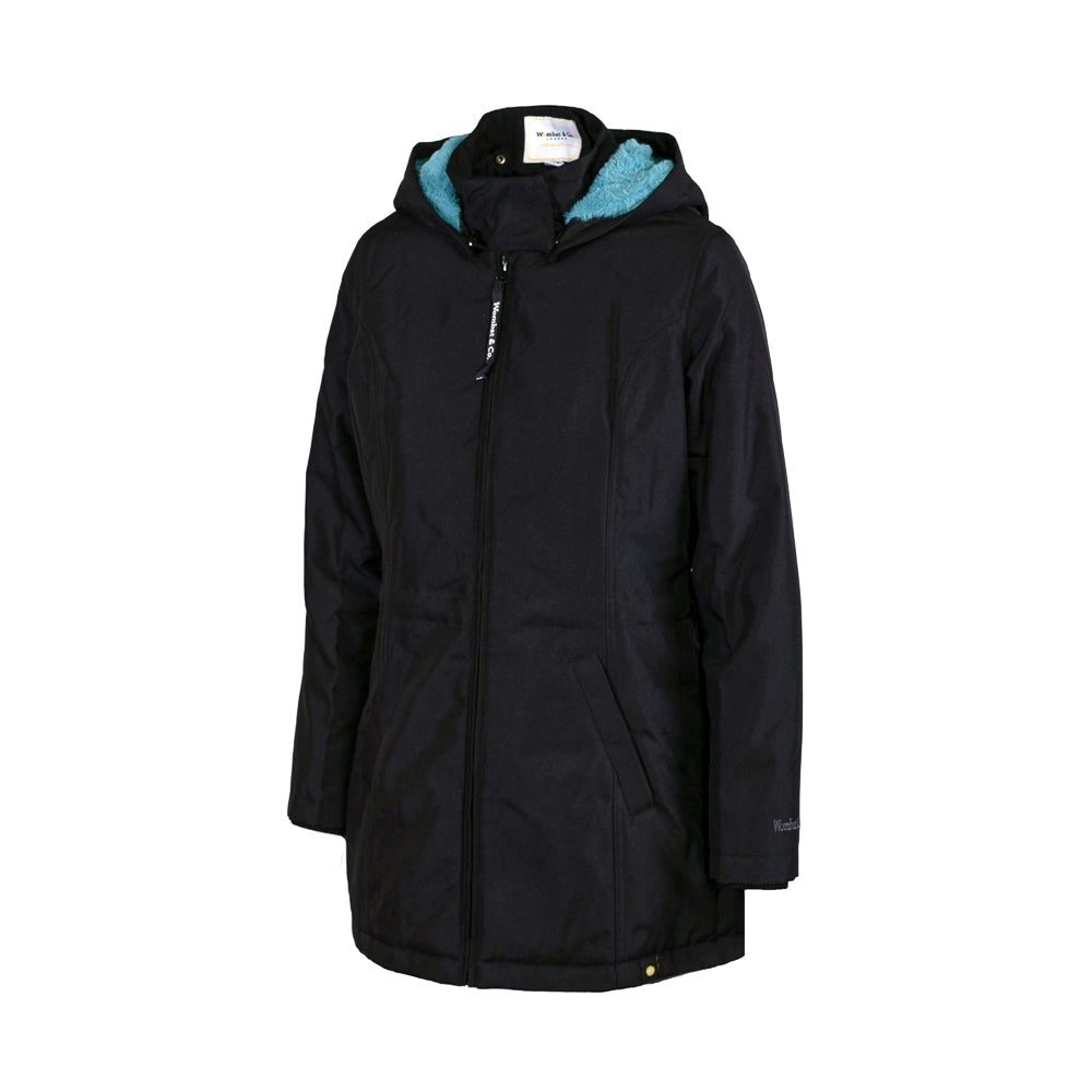 WALLABY 2.0 - Schwangerschafts- und Babytrage-Jacke - schwarz-blau