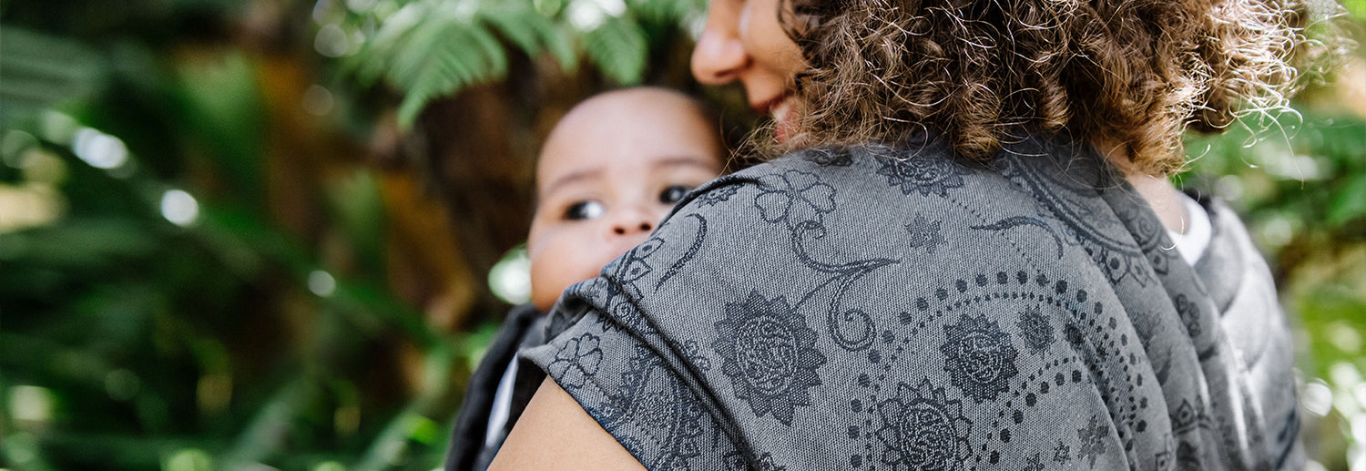 Detail flyclick persian paisley black