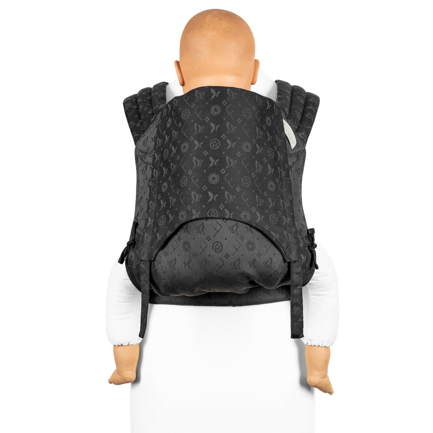 Fly Tai - Mei Tai Baby Carrier - Saint Tropez - anthracite