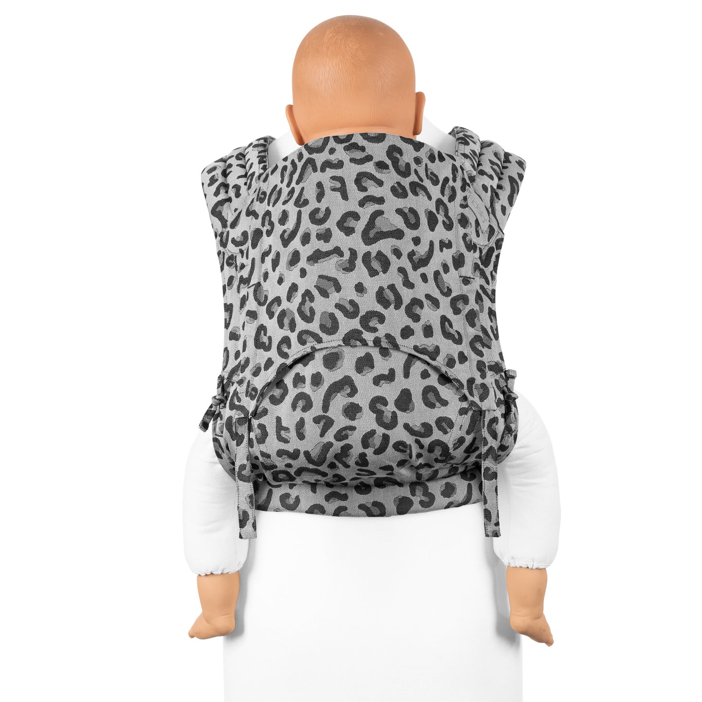 Fly Tai - Mei Tai Baby Carrier - Leopard - silver