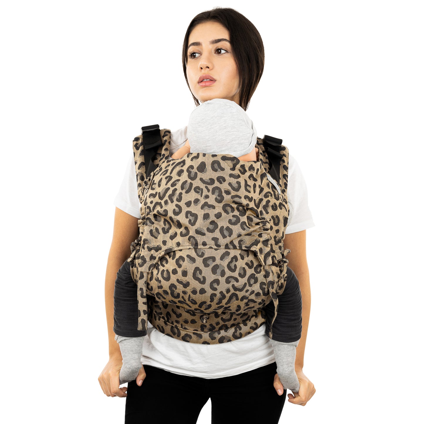 Fusion - Full-Buckle Babytrage - Leopard - gold