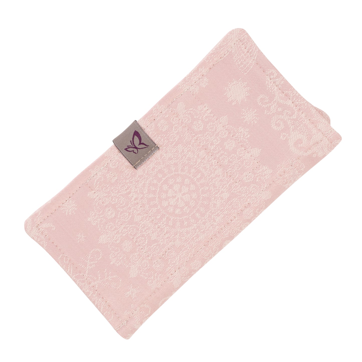 Suck Pad für Tragehilfen - Iced Butterfly - rosé