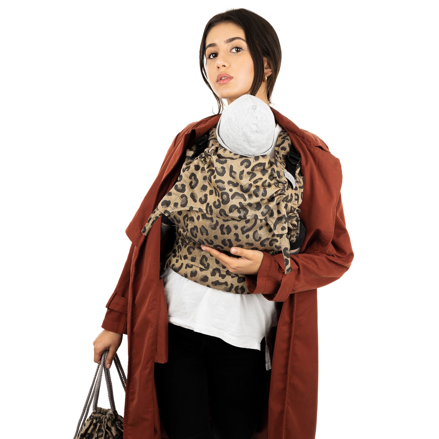 Fusion - Full-Buckle Babytrage - Leopard - gold