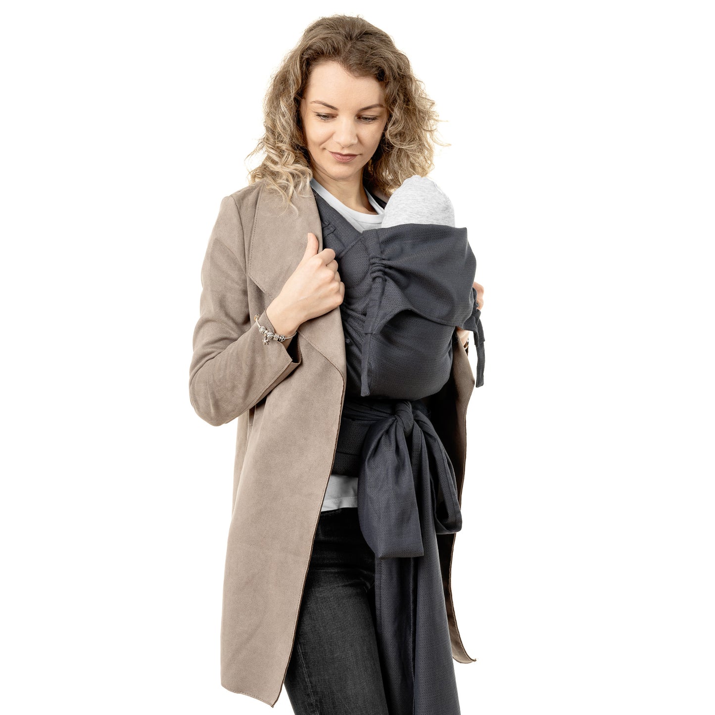 FlyClick - Half-Buckle Porte-bébé - Diamonds - anthracite