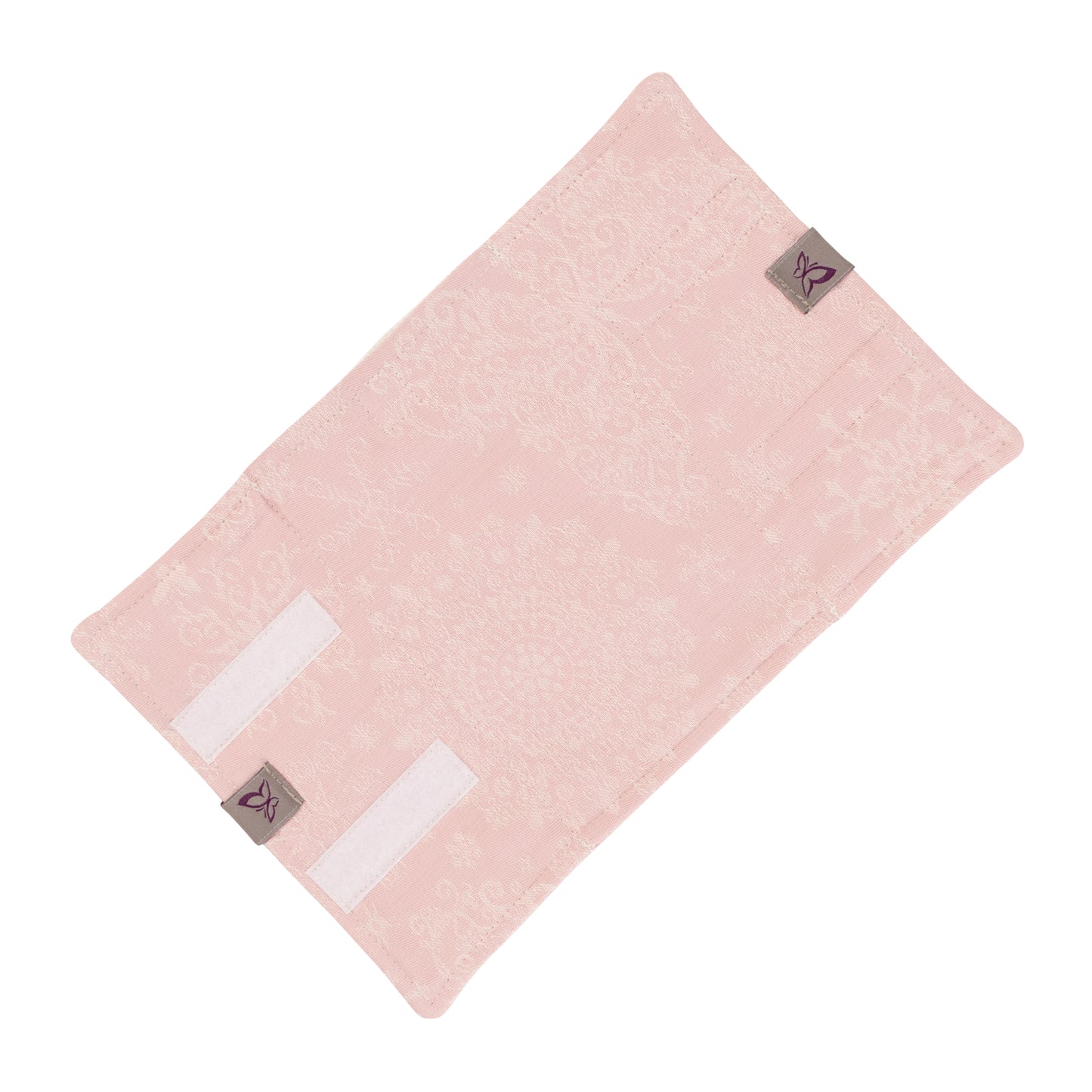 Suck Pad für Tragehilfen - Iced Butterfly - rosé