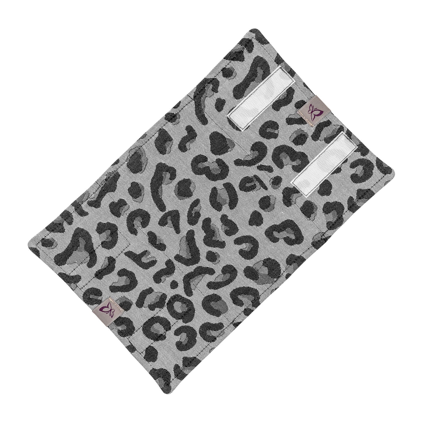 Suck Pad für Tragehilfen - Leopard - silber