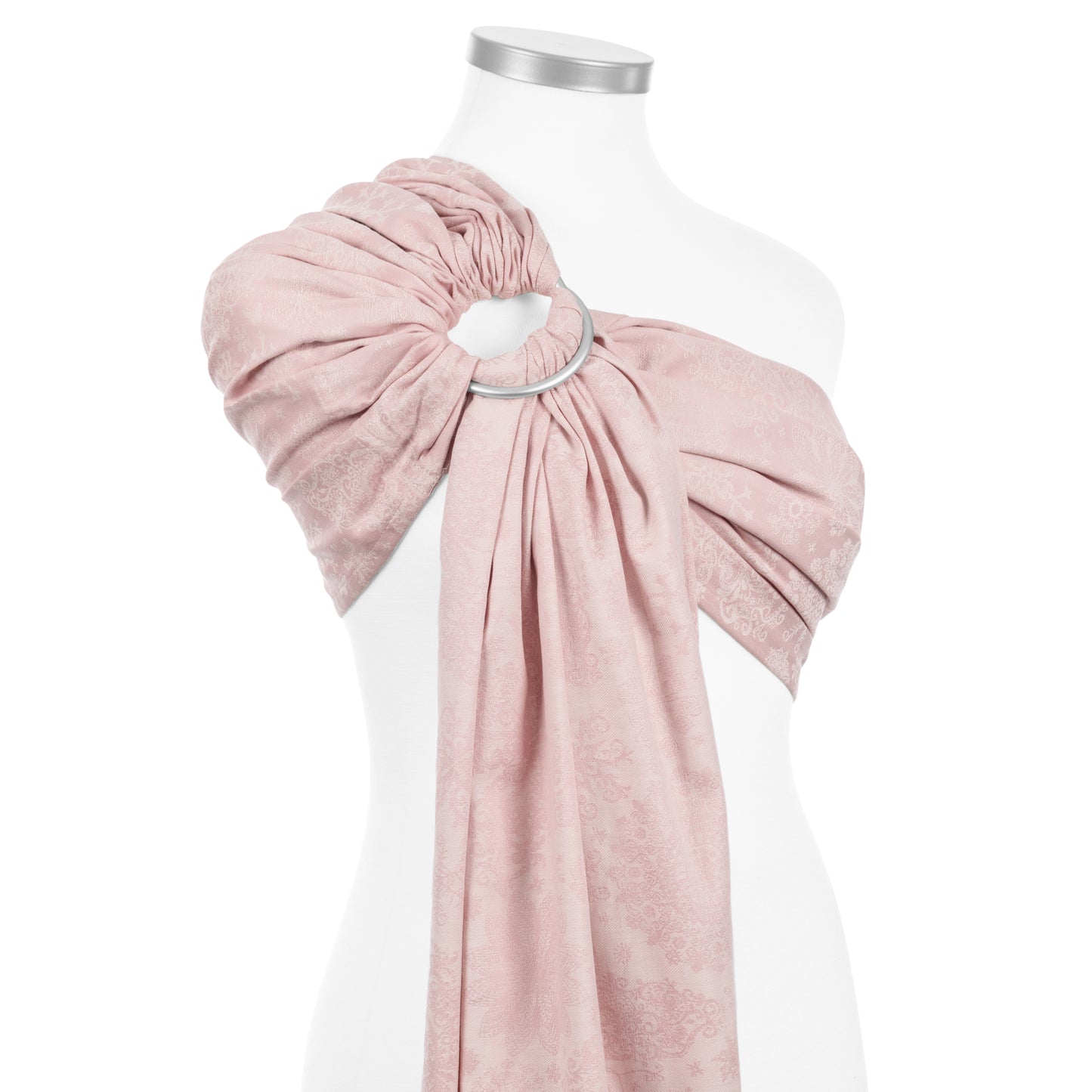 Ring Sling - Iced Butterfly - pale pink