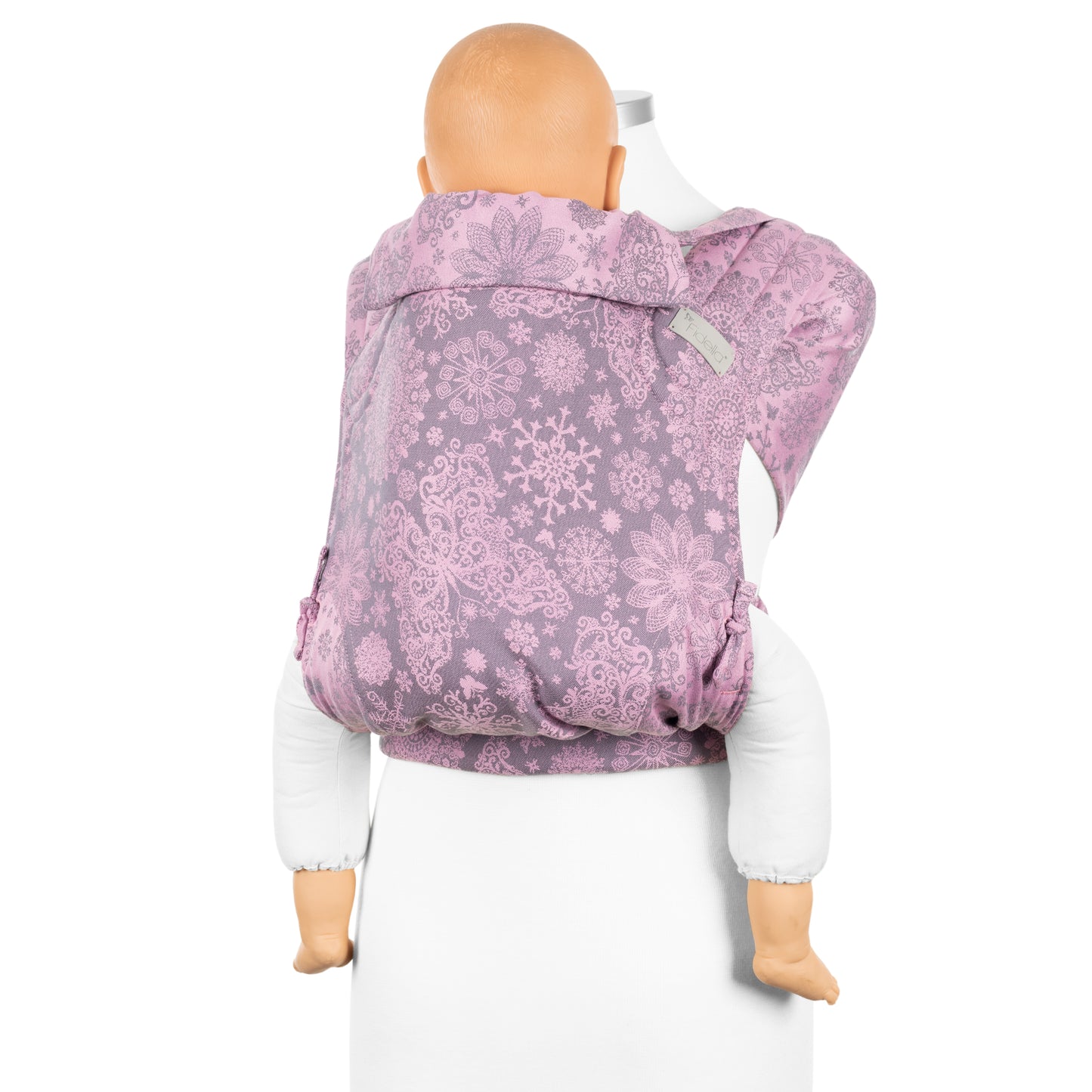 Fly Tai - Mei Tai Baby Carrier - Iced Butterfly - Violet