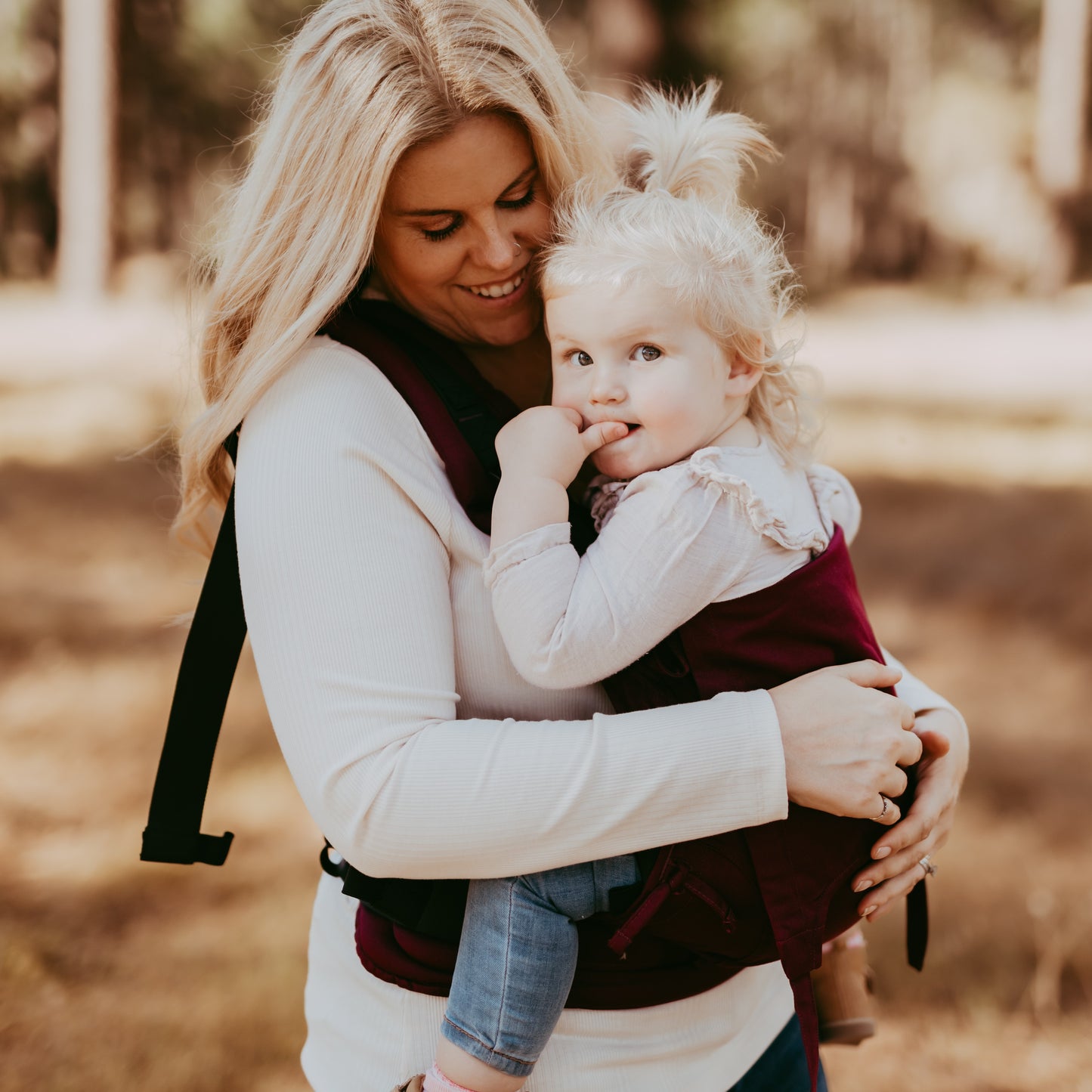 Fusion - Fullbuckle Baby Carrier - Chevron - berry