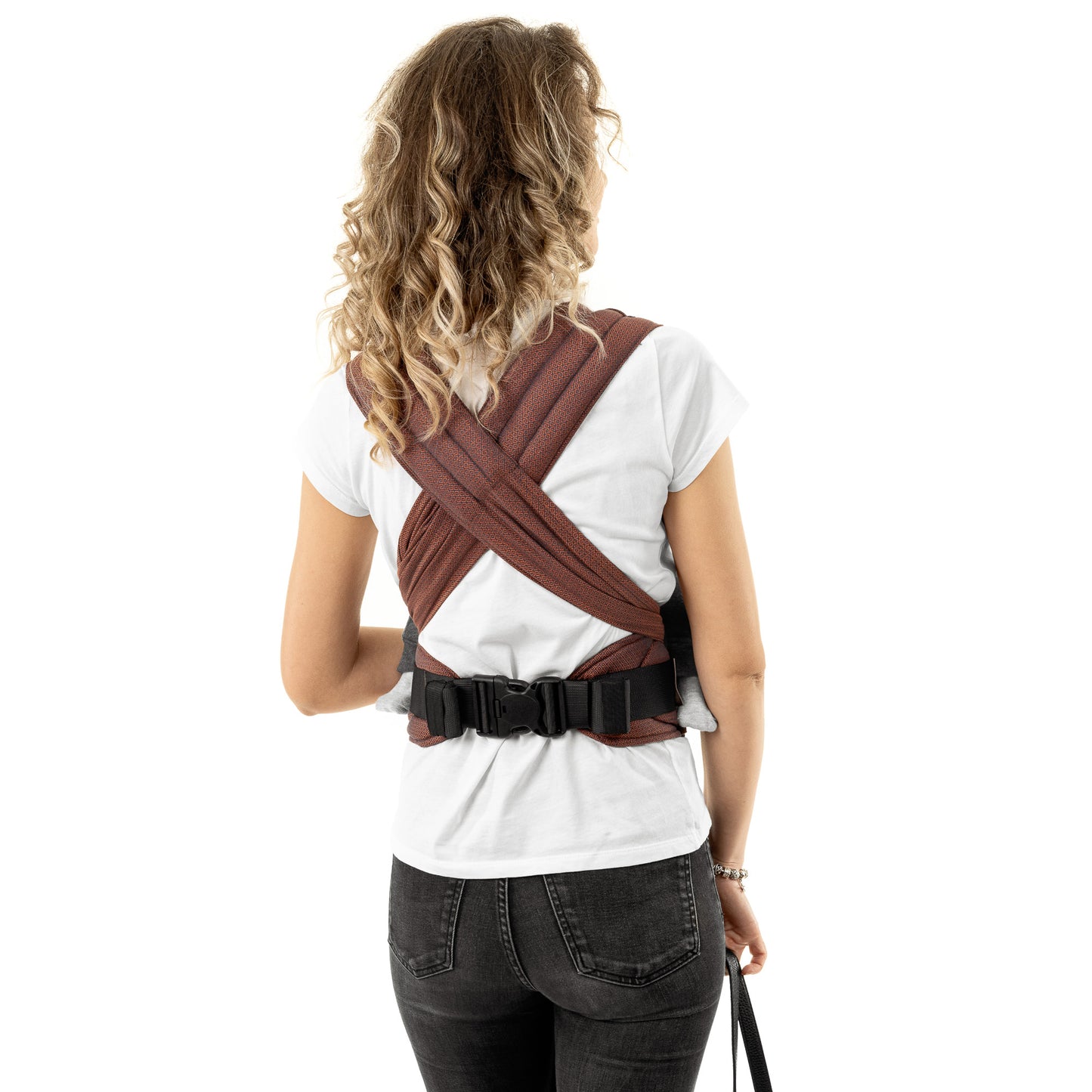 FlyClick - Half-Buckle Tragehilfe - Diamonds - himmelblau