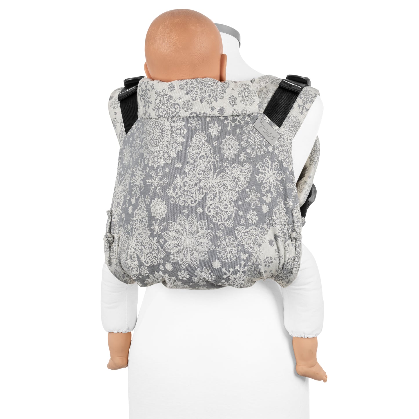 Onbuhimo - Back Carrier - Toddler - Iced Butterfly - smoke