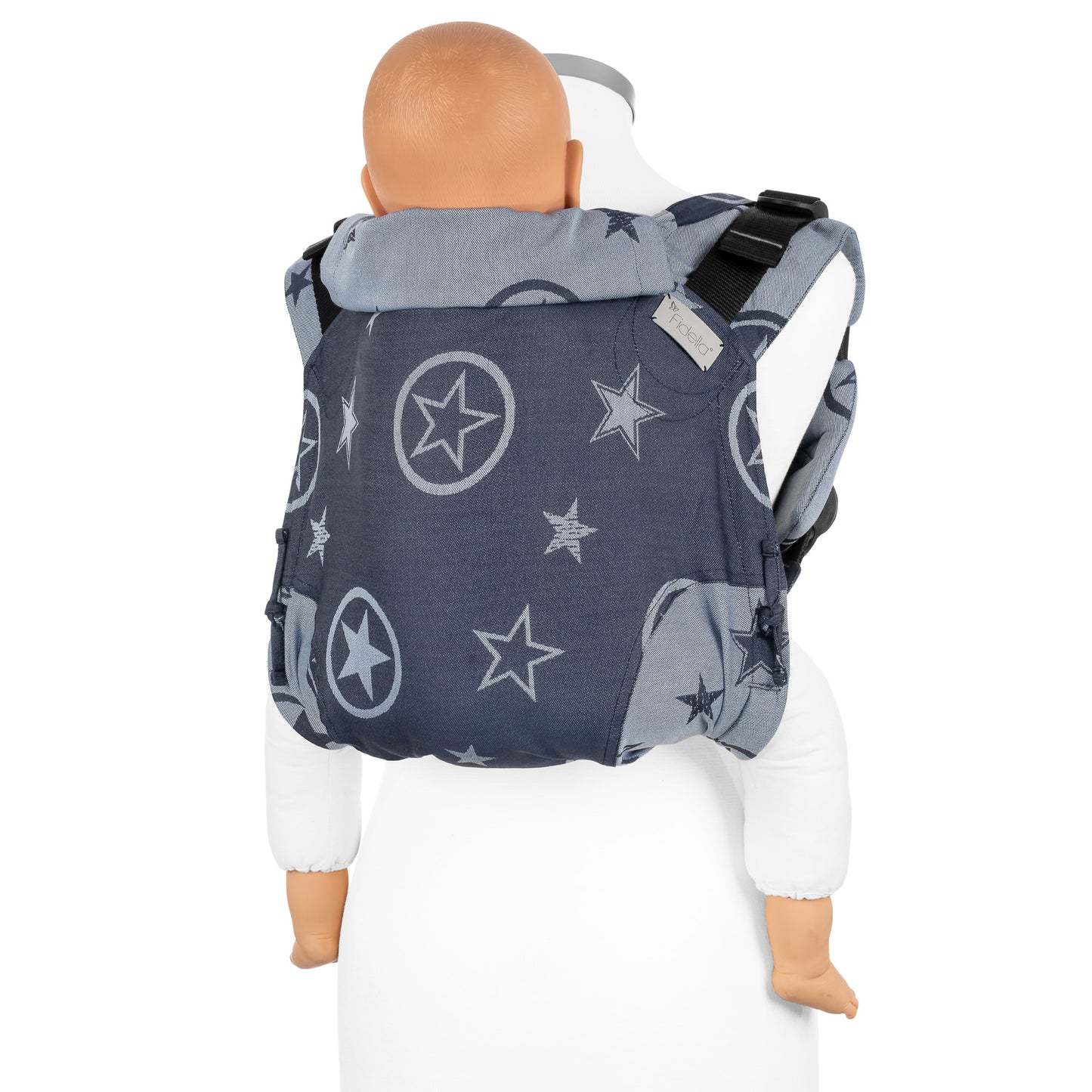 Onbuhimo - Portabebè a zaino - bambini - Outer Space - blu