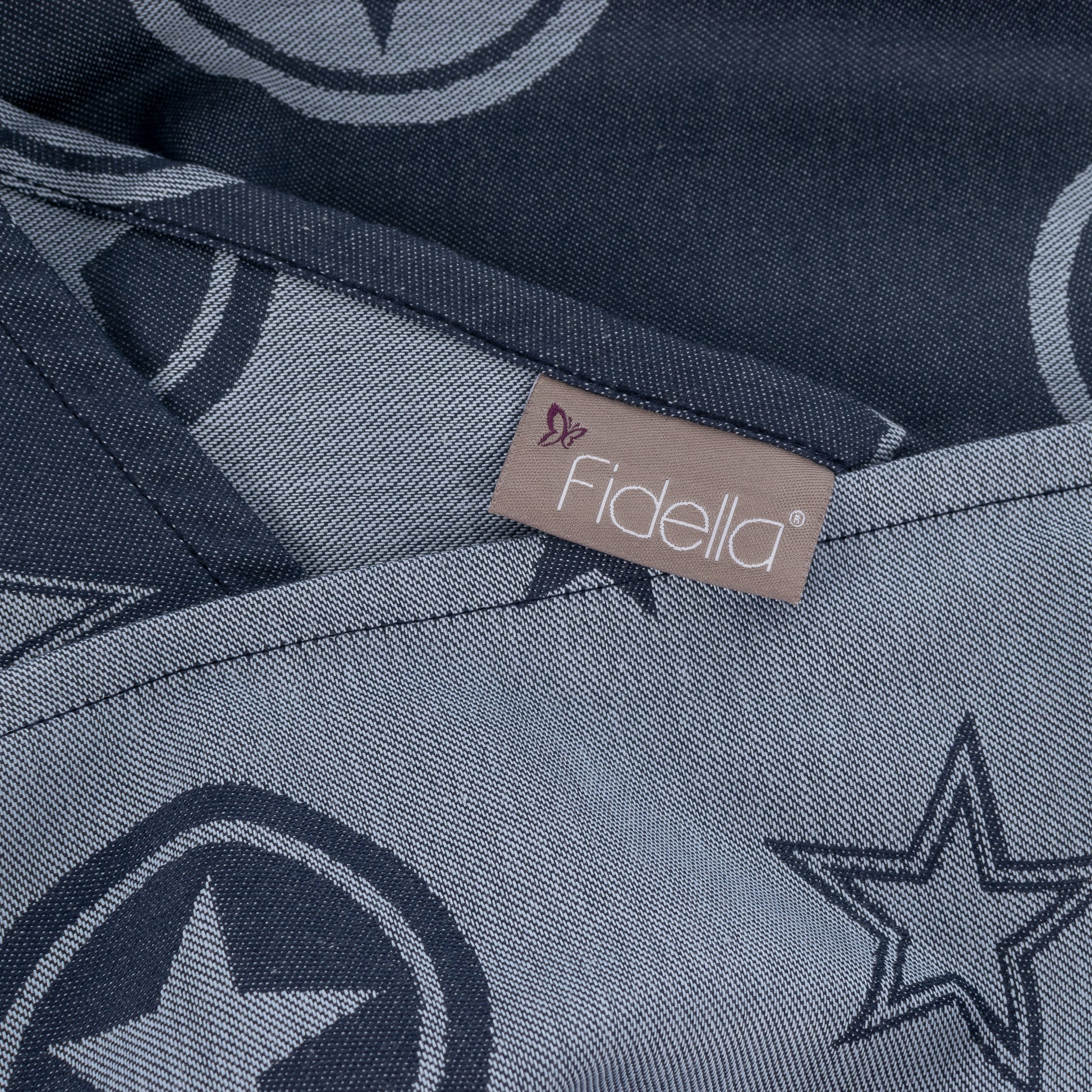 Detalle: Baby wraps Design Outer Space  blue