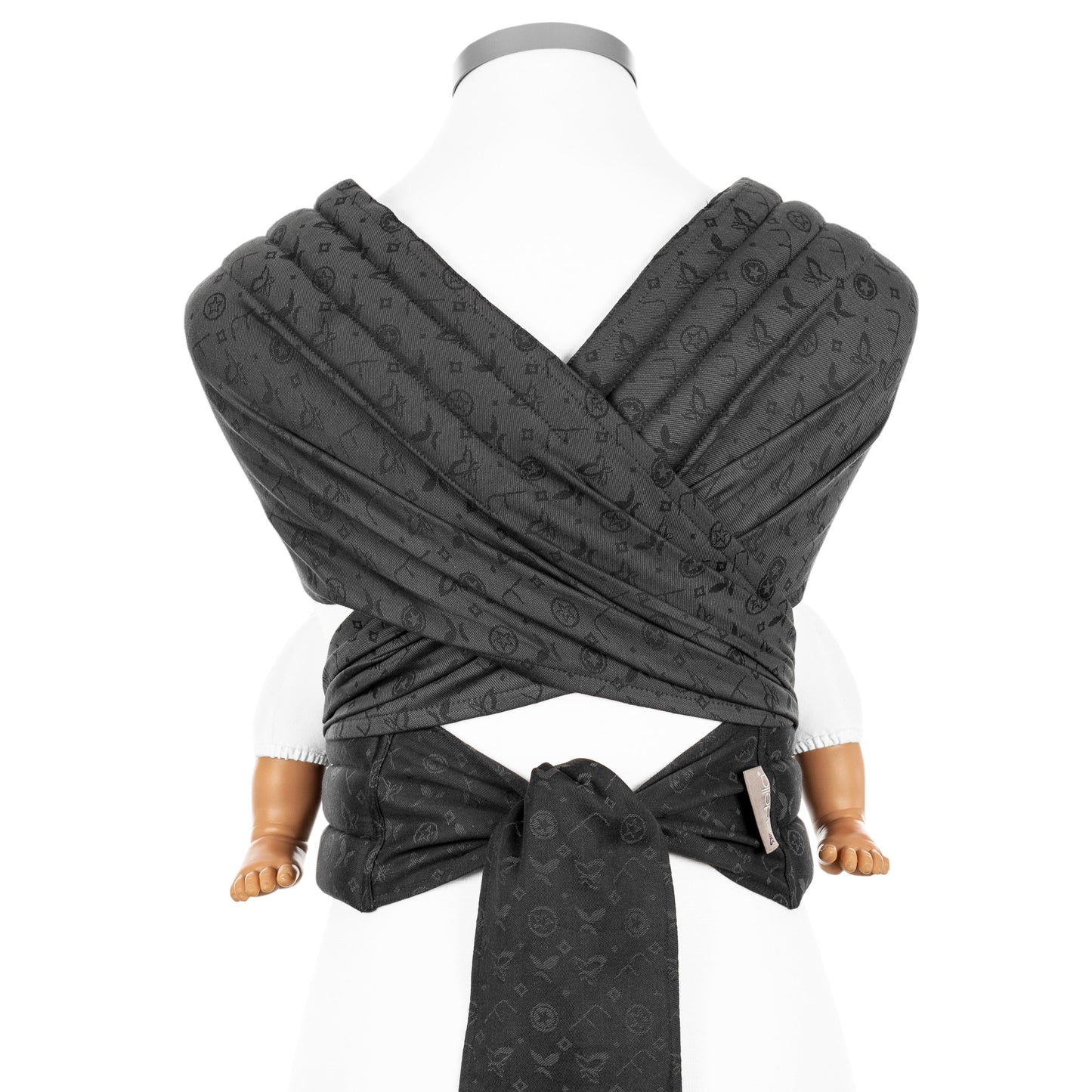 Fly Tai - Mei Tai Portabebé asiático - Saint Tropez - anthracite