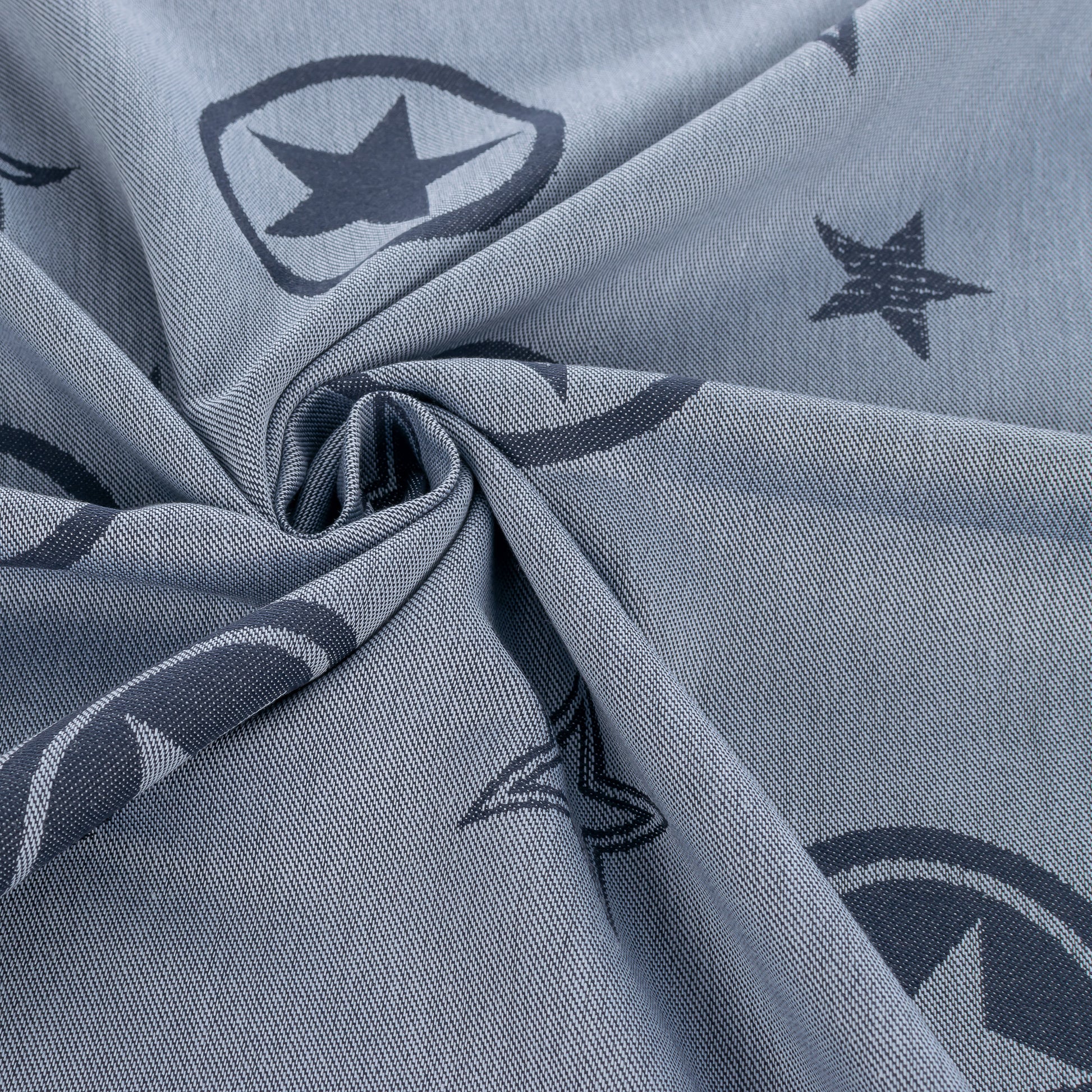 Translation missing: es.own.alt.fabricBaby wraps Design Outer Space  blue