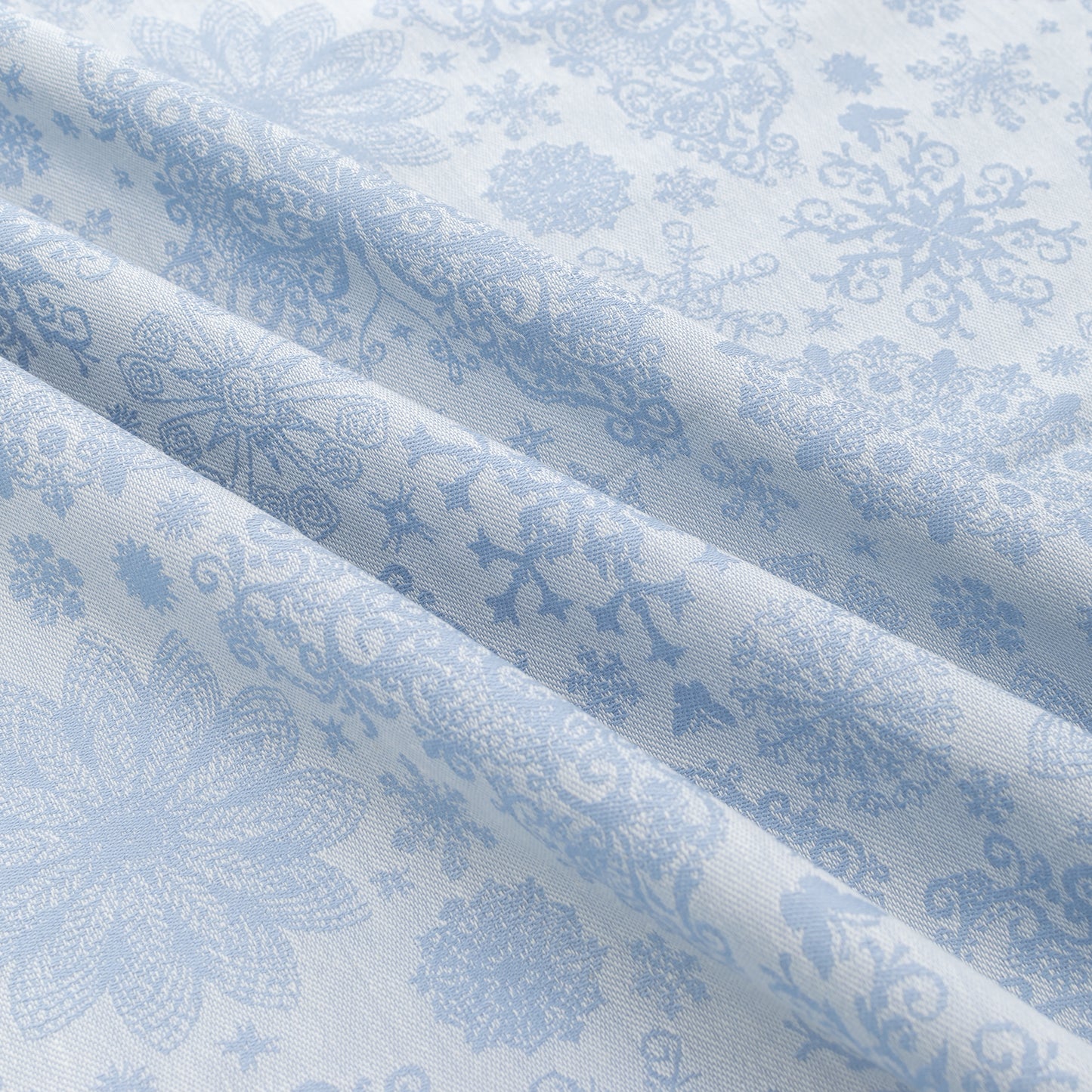 Baby Wrap - Iced Butterfly - light blue