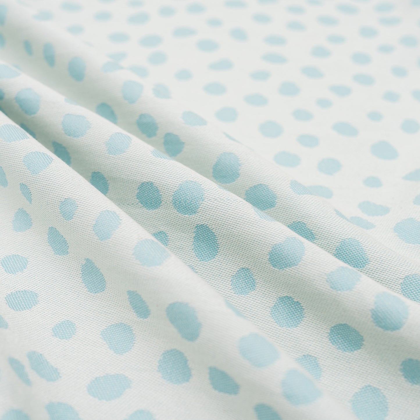 Translation missing: it.own.alt.fabricBaby wraps Design Polka Dots sky blue