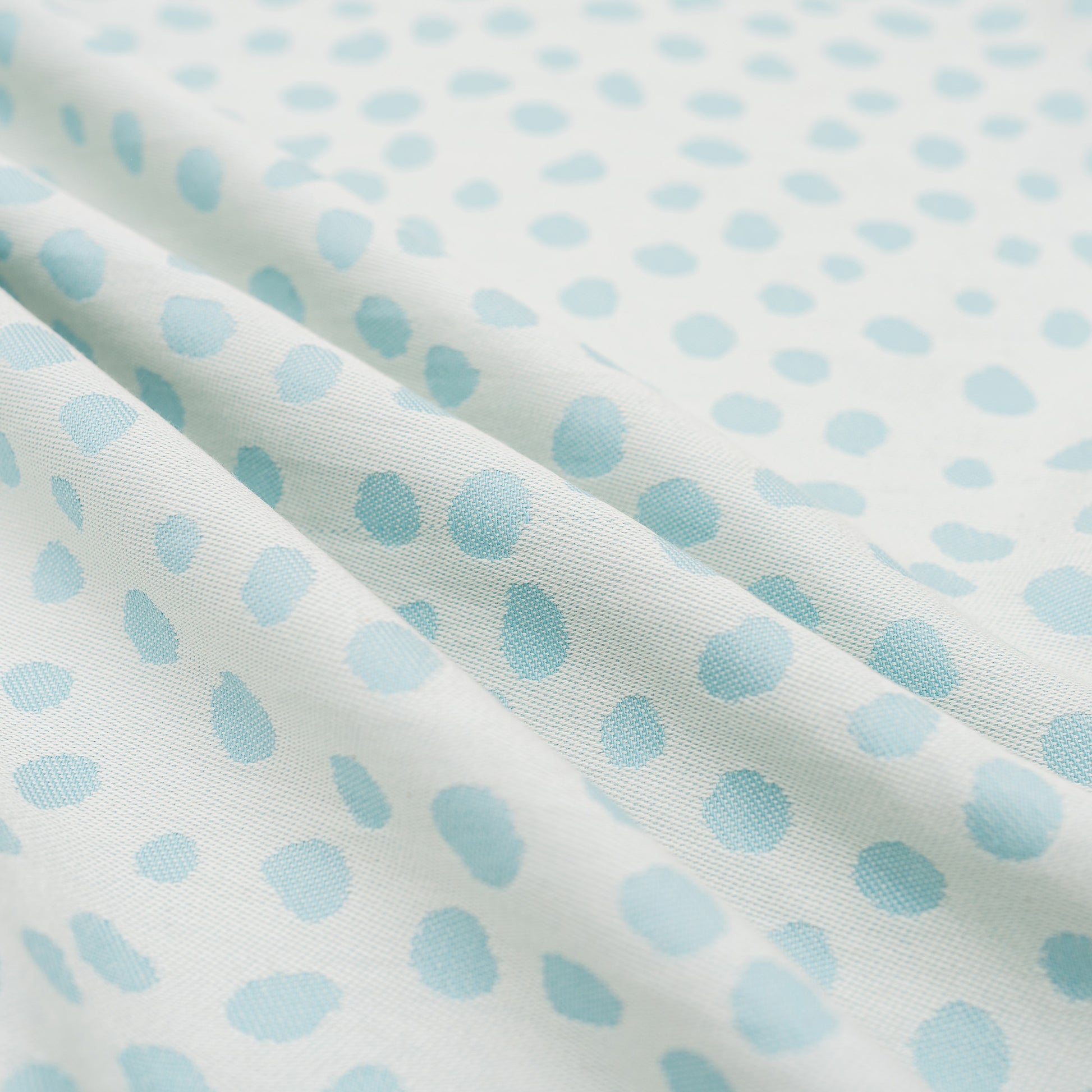 Translation missing: es.own.alt.fabricBaby wraps Design Polka Dots  sky blue