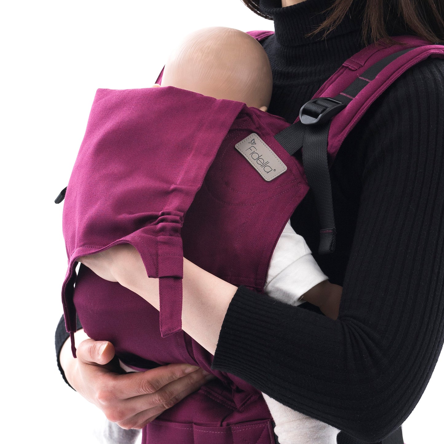 Fusion - Fullbuckle Baby Carrier - Chevron - berry