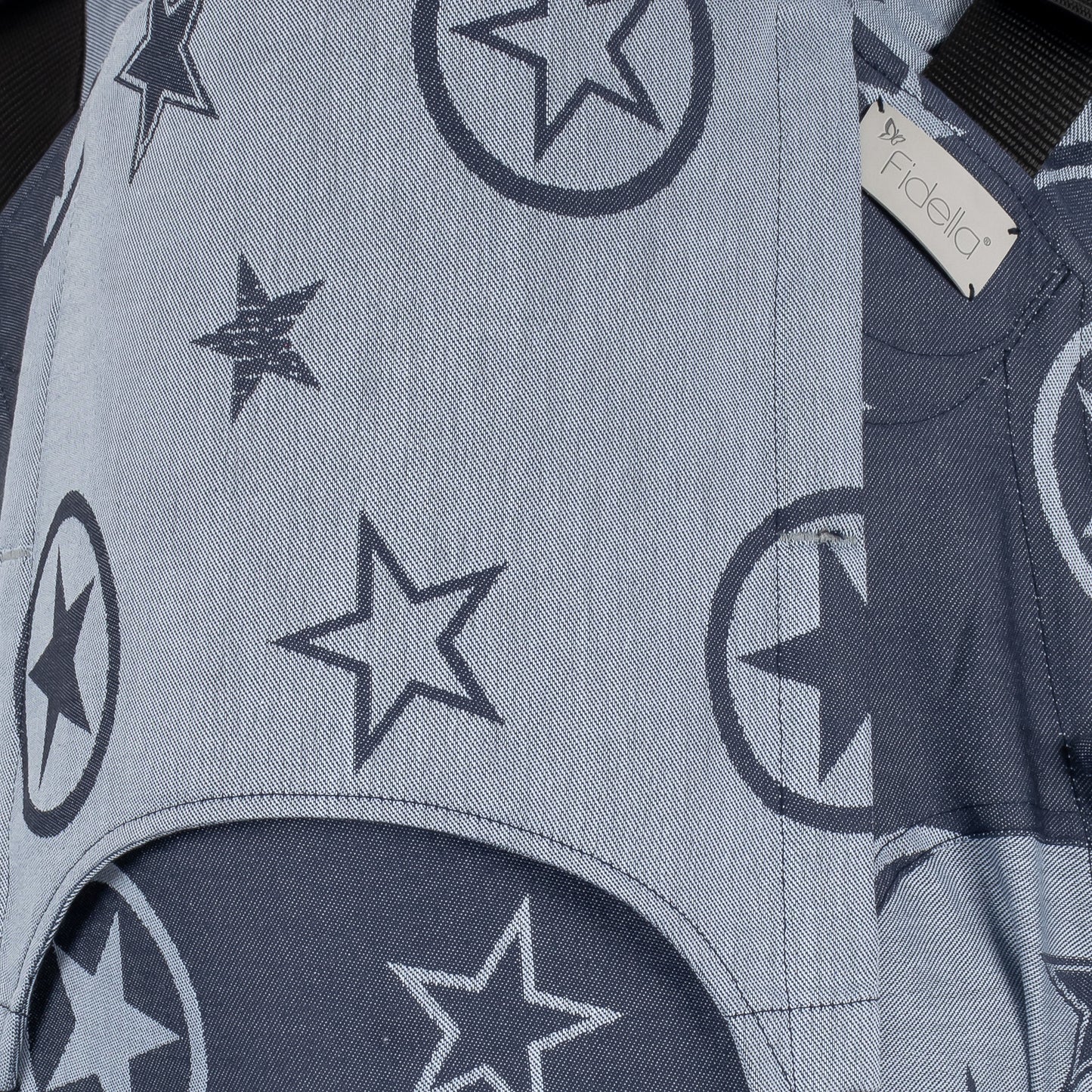 Onbuhimo - Portabebè a zaino - bambini - Outer Space - blu