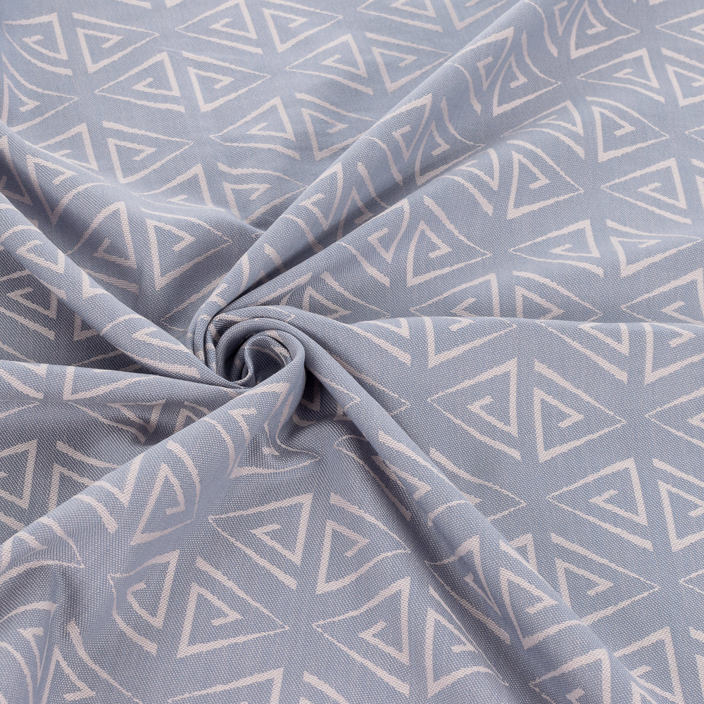 Baby Wrap - Paperclips - ash blue