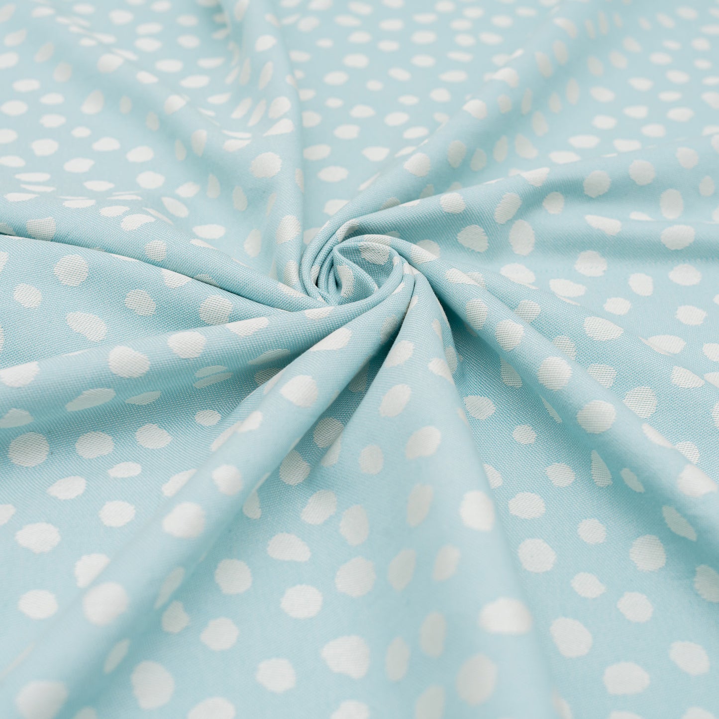 Translation missing: it.own.alt.fabricBaby wraps Design Polka Dots sky blue