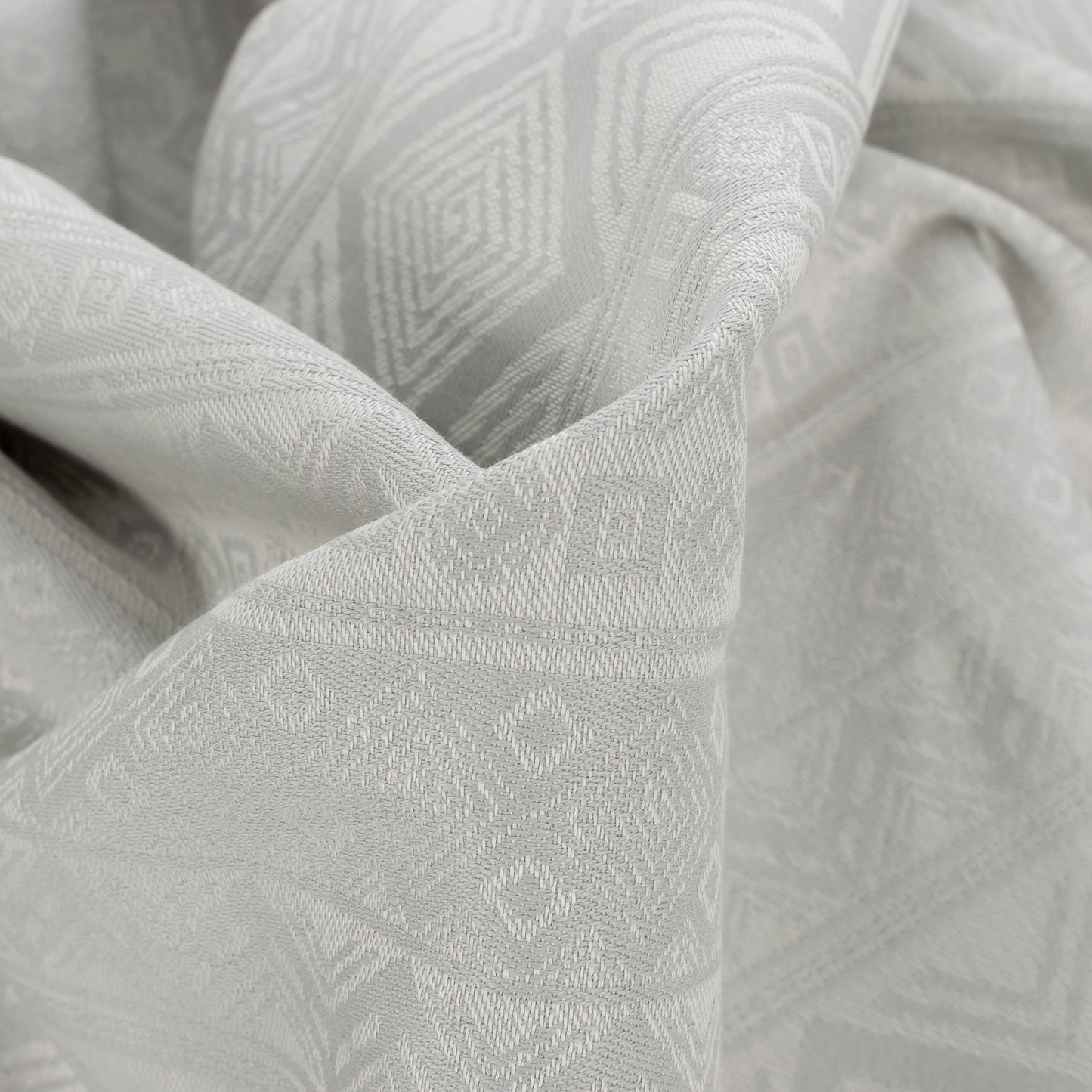 Baby Wrap - Cubic Lines - pale grey