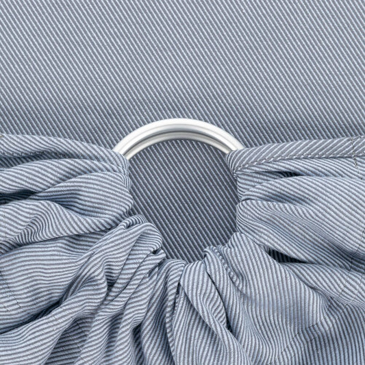 Ring Sling - Lines - light blue