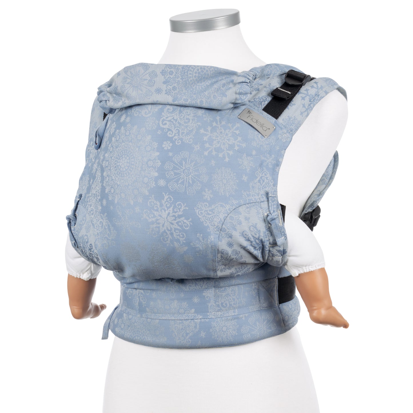 Fusion - Fullbuckle Baby Carrier - Iced Butterfly - light blue