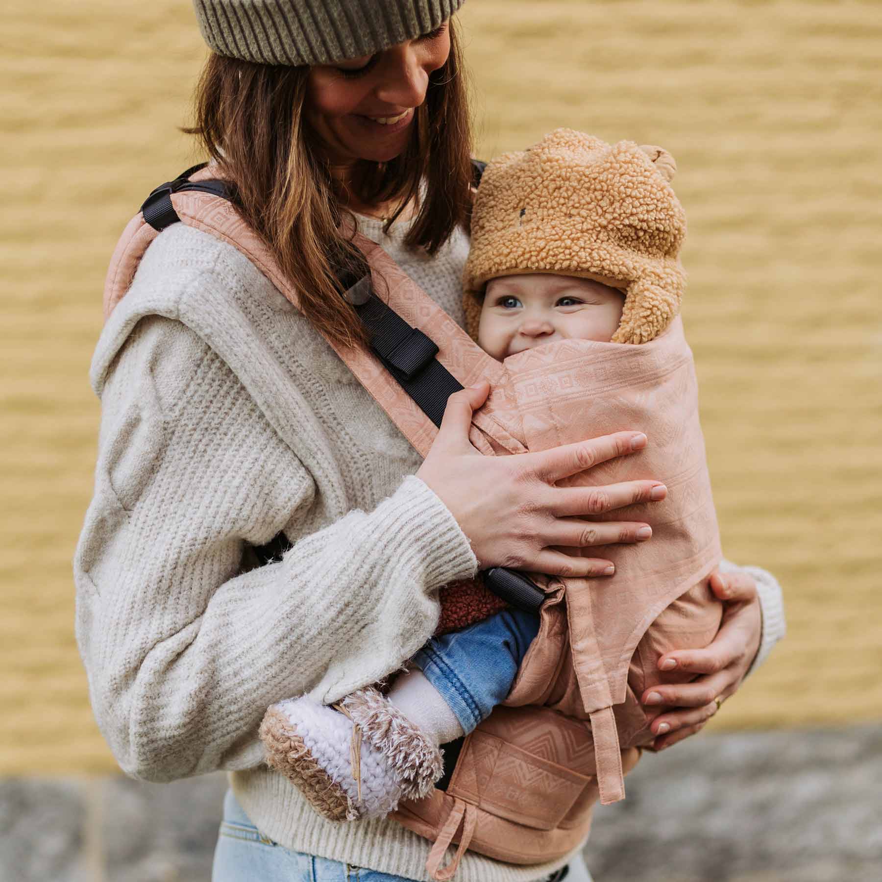 Full-Buckle Porte-bébé Fidella® Fusion Cubic Lines tuscany