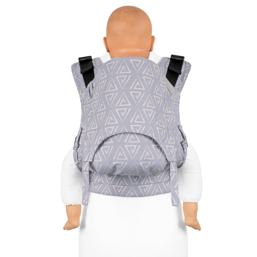 Fusion - Fullbuckle Baby Carrier - Paperclips - ash blue