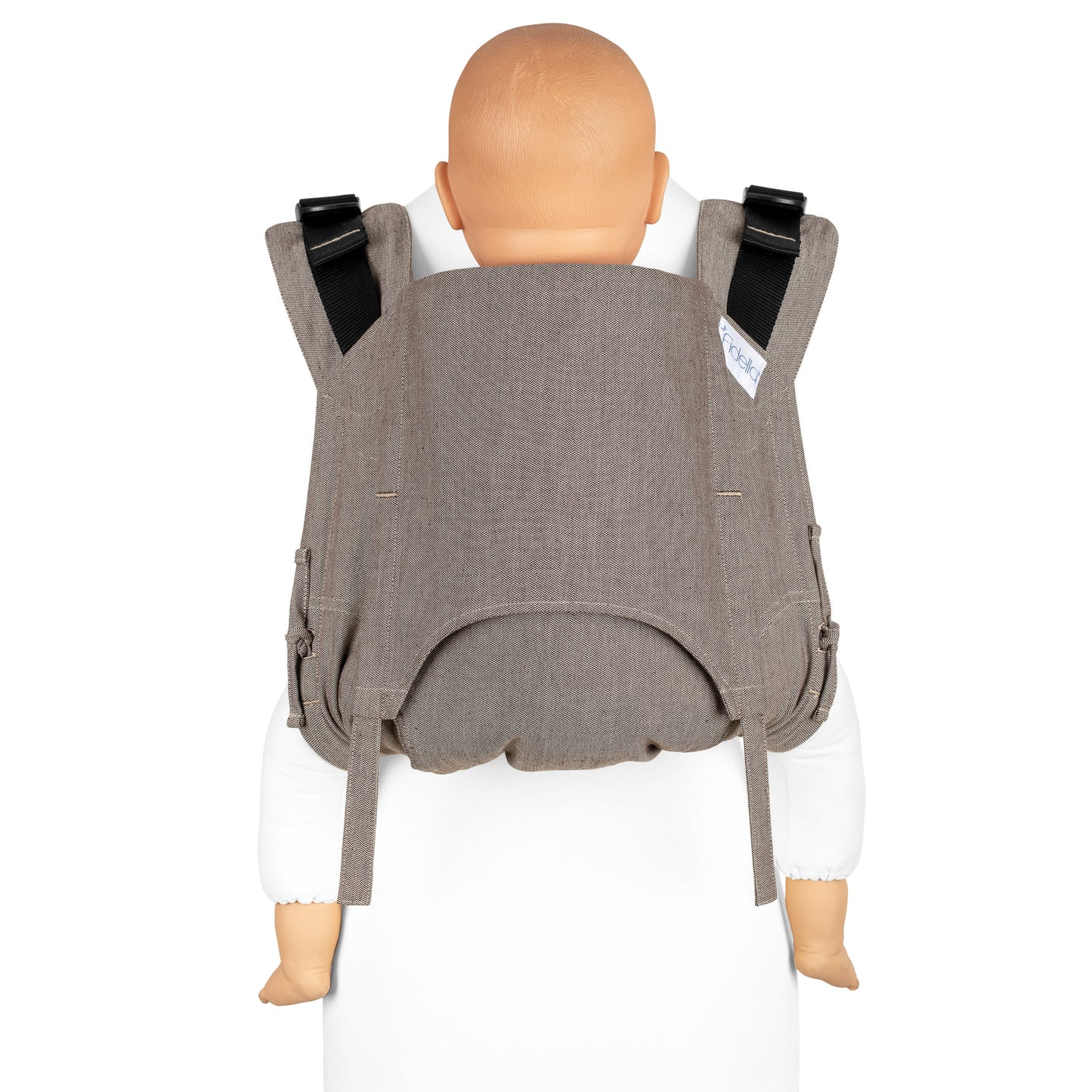 Onbuhimo - Back Carrier - Toddler - Chevron - walnut