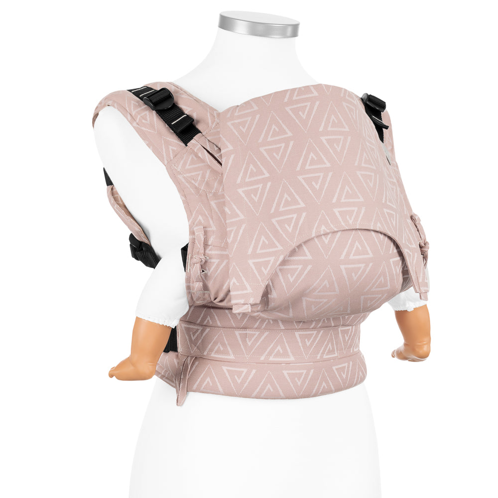 Fusion - Full-Buckle Mochila ergonómica - Paperclips - rosa de ceniza