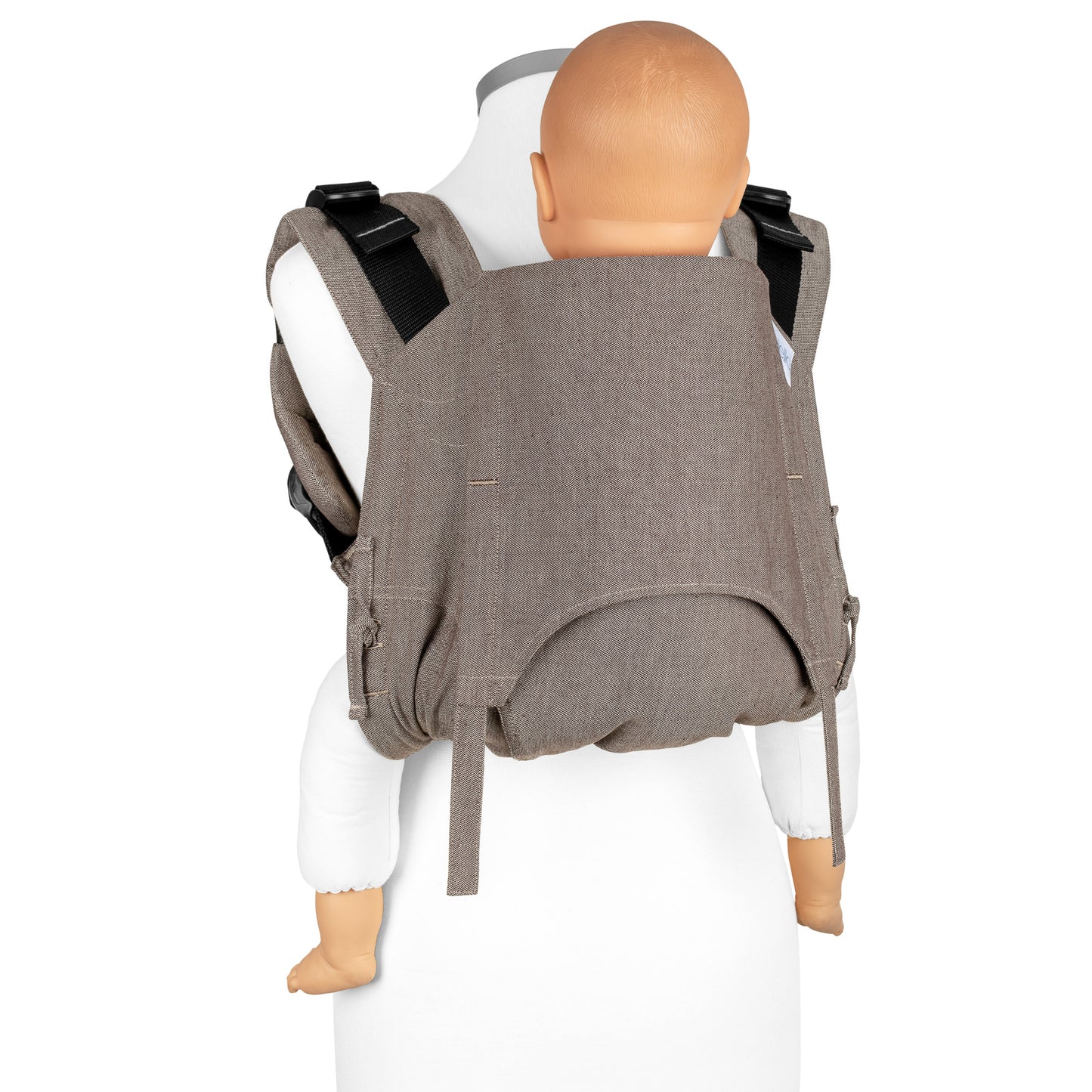 Onbuhimo - Back Carrier - Toddler - Chevron - walnut