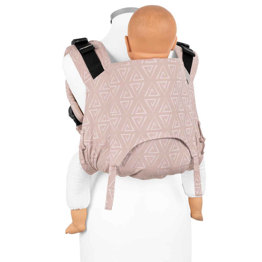 Onbuhimo - Back Carrier - Toddler - Paperclips - ash rose
