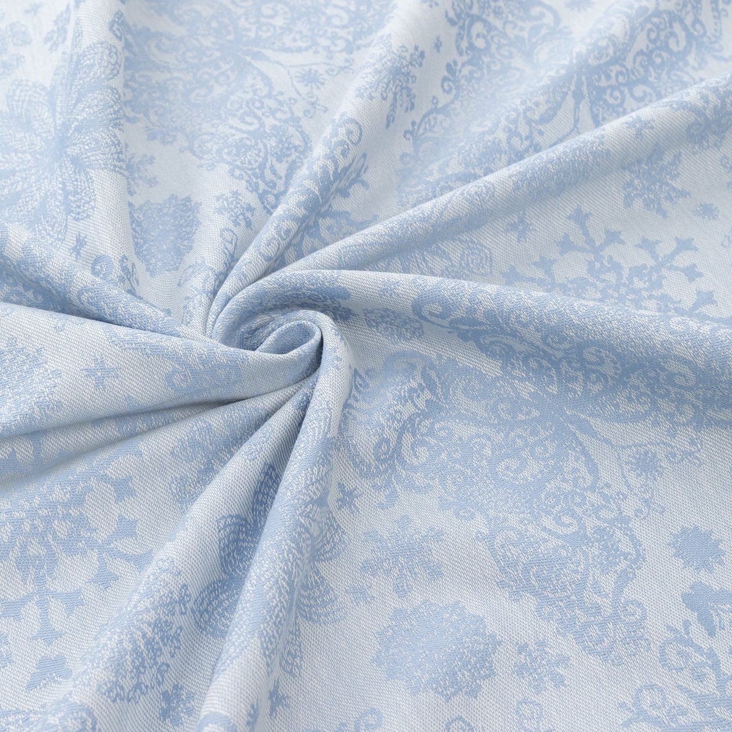 Baby Wrap - Iced Butterfly - light blue