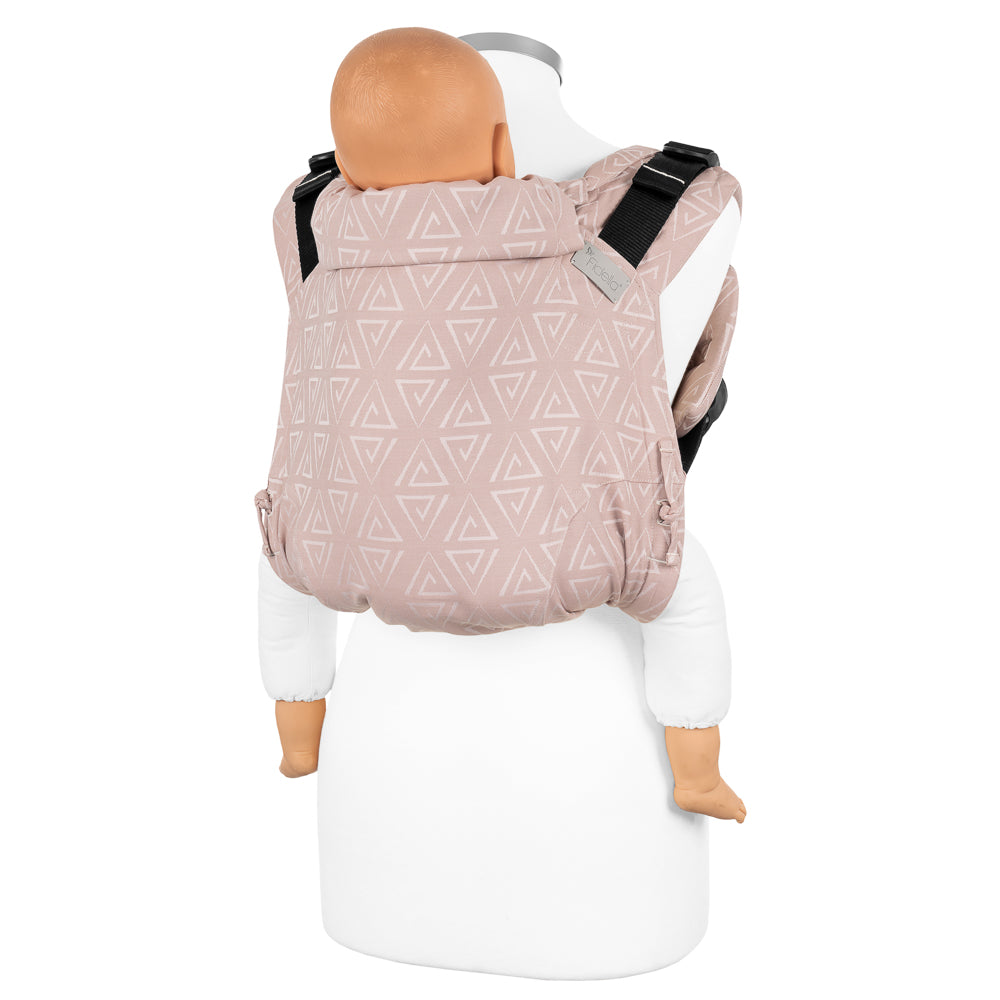 Onbuhimo - Back Carrier - Toddler - Paperclips - ash rose