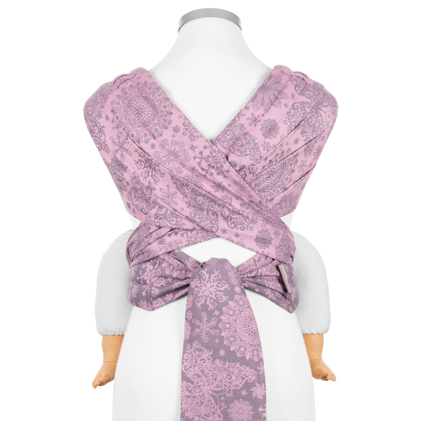 Fly Tai - Mei Tai Baby Carrier - Iced Butterfly - Violet