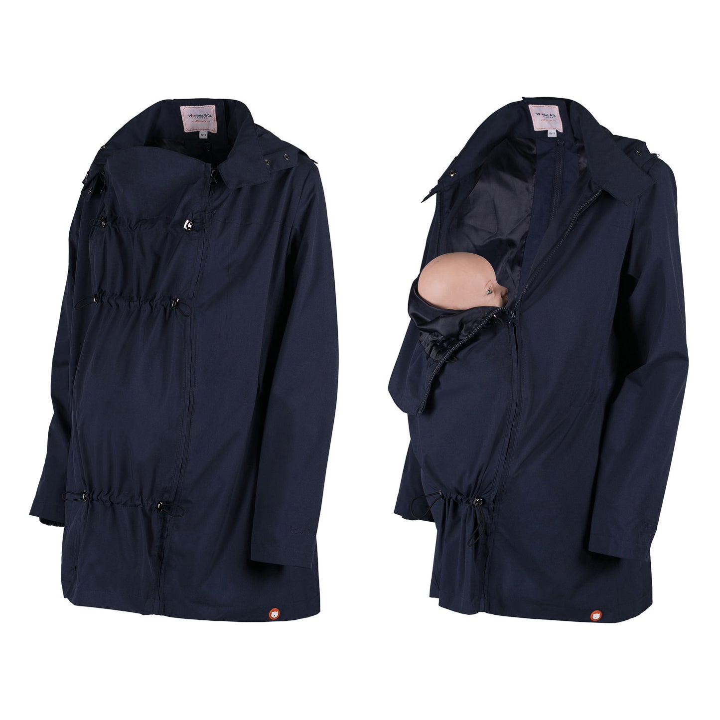 NUMBAT GO - pregnancy and baby wearing jacket - navy blue